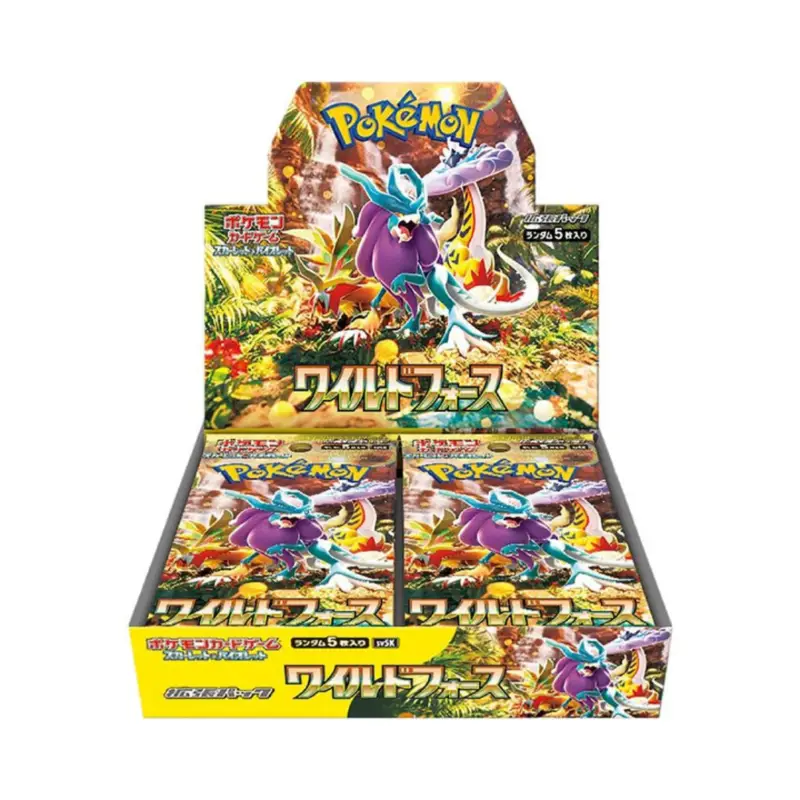 Wild Force Display Booster Box Pokemon