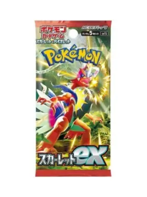 Scarlet EX Pokemon Booster