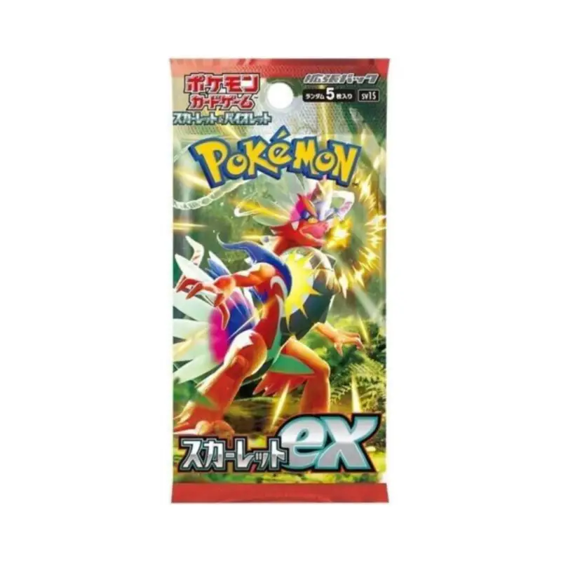 Scarlet EX Pokemon Booster