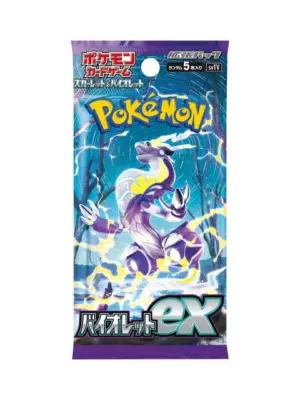 Violet EX Pokemon Booster