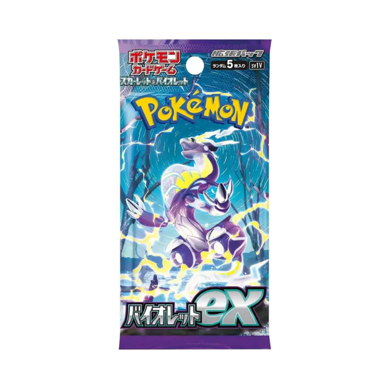 Violet EX Pokemon Booster