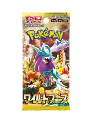 Pokemon Booster Wild Force Japanisch