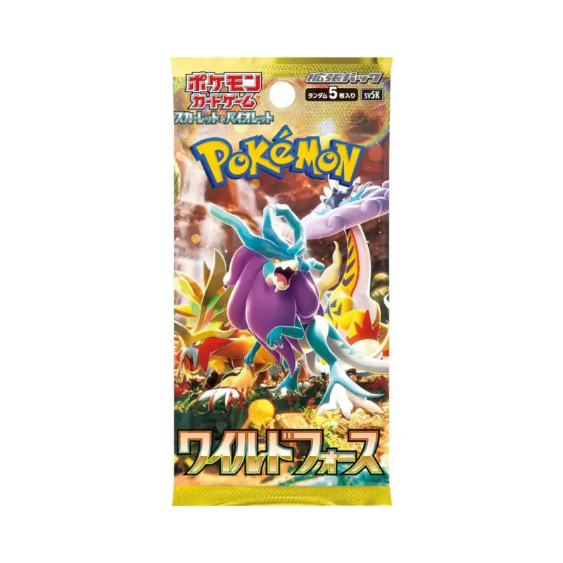 Pokemon Booster Wild Force Japanisch