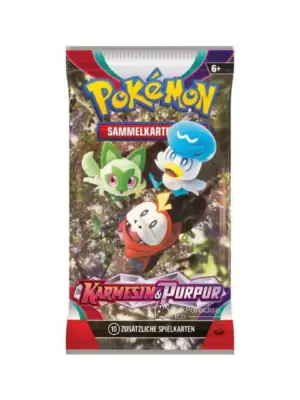 Pokemon Booster Karmesin Purpur