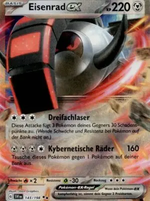 Pokemon Karte Eisenrad EX