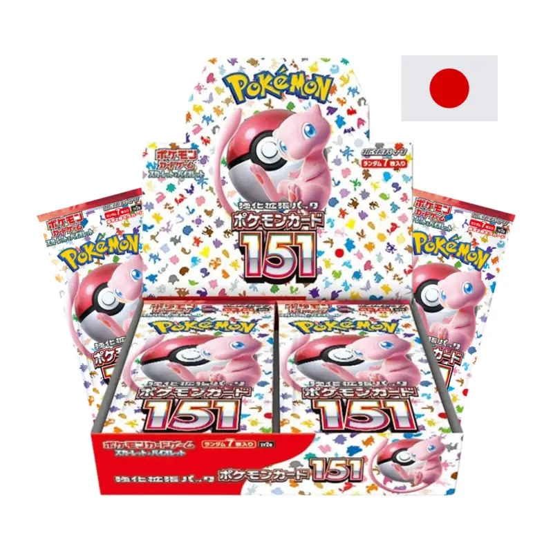 151 Pokemon Display Japanisch Booster Box Neu OVP Original