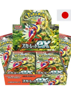 Pokemon Scarlet EX Booster Box Display