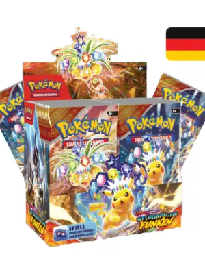 Pokemon Display Stürmische Funken Deutsch OVP Neu Deutsch Original Karten TCG