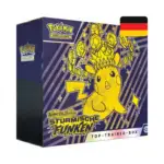 Pokemon Karmesin Purpur Top Trainer Box Stürmische Funken Deutsch Pokemon Karten TCG Sammelkarten