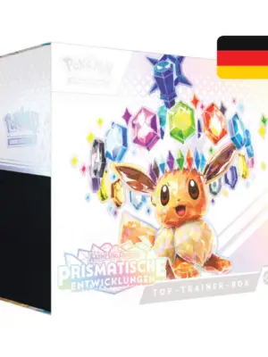 Pokemon Prismatische Entwicklungen Top Trainer Box TTB Deutsch OVP