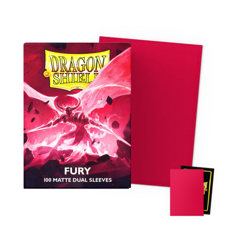 Dragon Shield Dual Matte Fury 100 Kartenhüllen