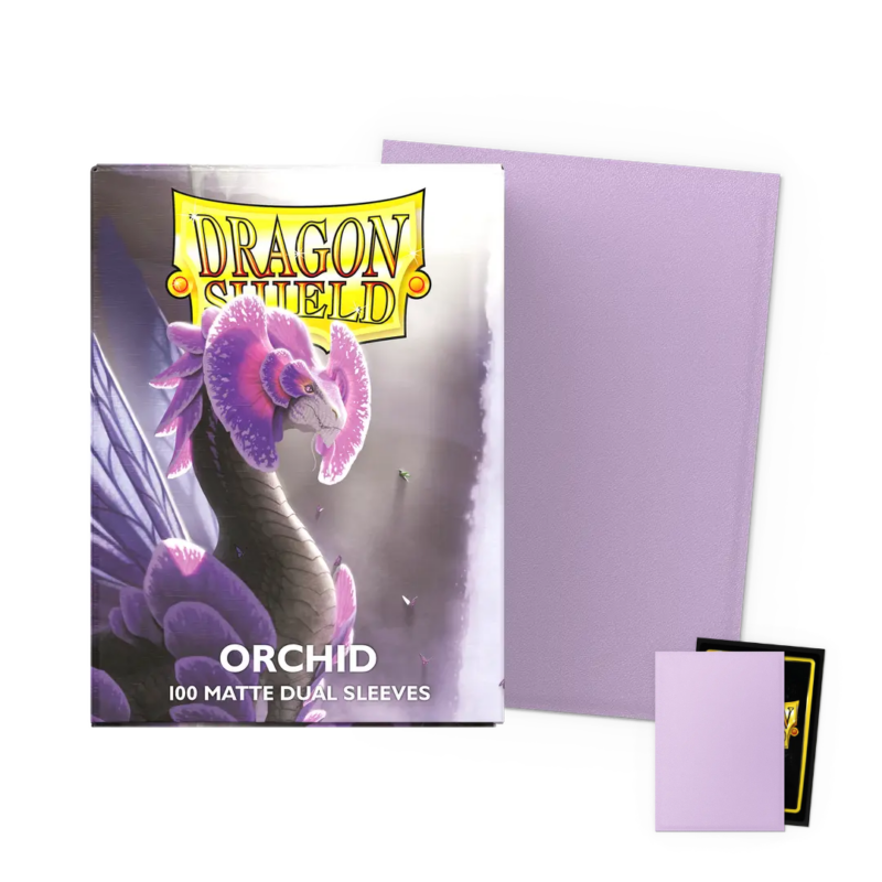 Dragon Shield Dual Matte Orchid 100 Kartenhüllen