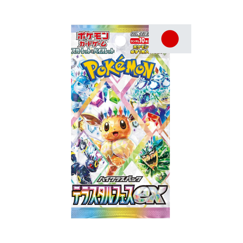 Pokemon Terastal Festival EX Evoli Booster Pack Neu Japanisch OVP