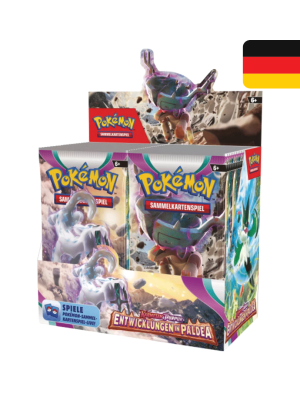 Pokemon Display Booster Box Entwicklungen in Paldea Deutsch