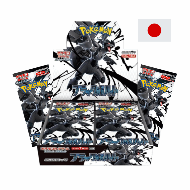 Pokemon Booster Box Display Japanisch Black Bolt