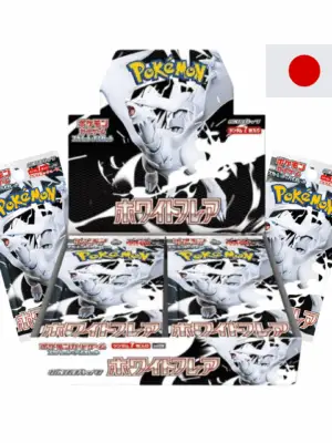 Pokemon Booster Box Display Japanisch White Flair