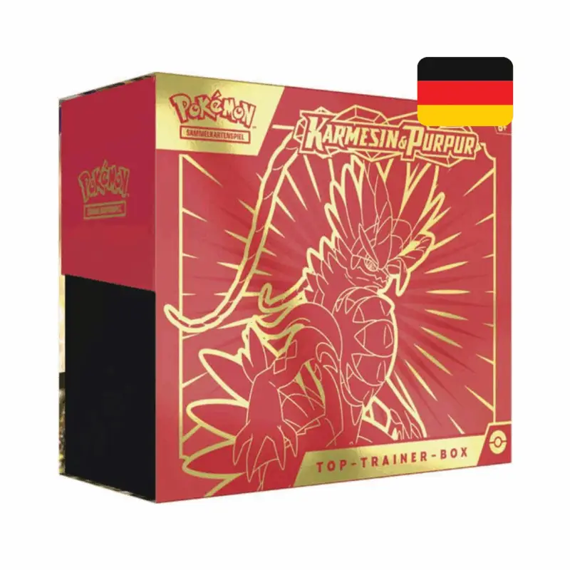 Pokemon Top Trainer Box Koraidon Deutsch