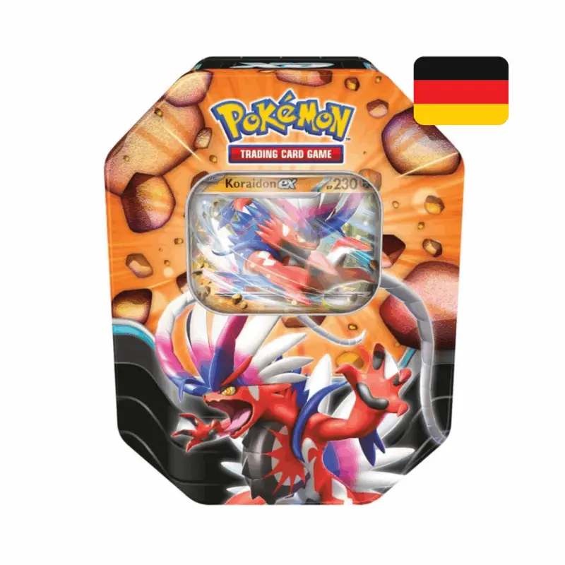 Pokemon Tin Box Koraidon EX Deutsch OVP