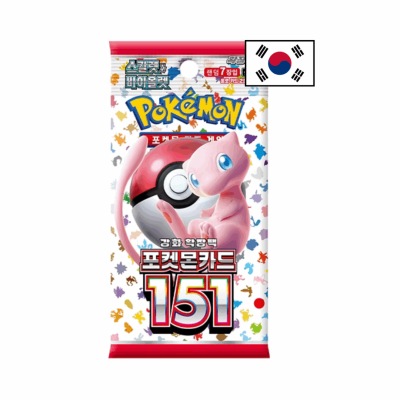 Pokemon 151 Booster Pack Koreanisch Original Pokemon Karten