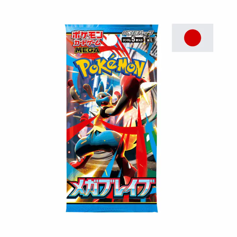 Pokemon Mega Brave Booster Pack Japanisch