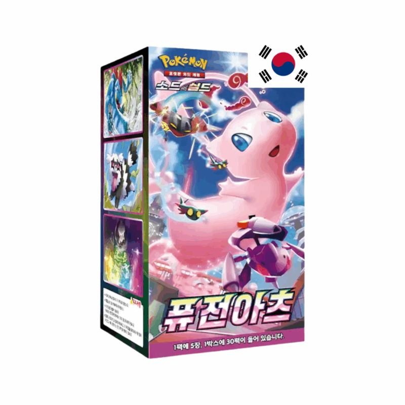 Pokemon Fusion Arts Display Box Koreanisch