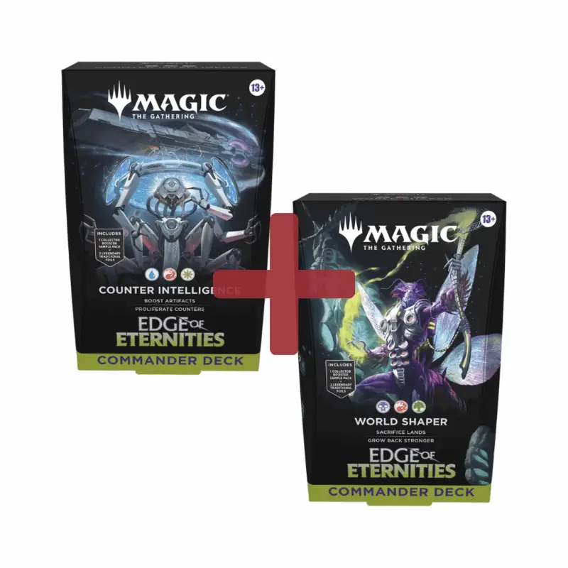 Magic Edge of Eternities Commander Deck Set (2 Decks) Englisch