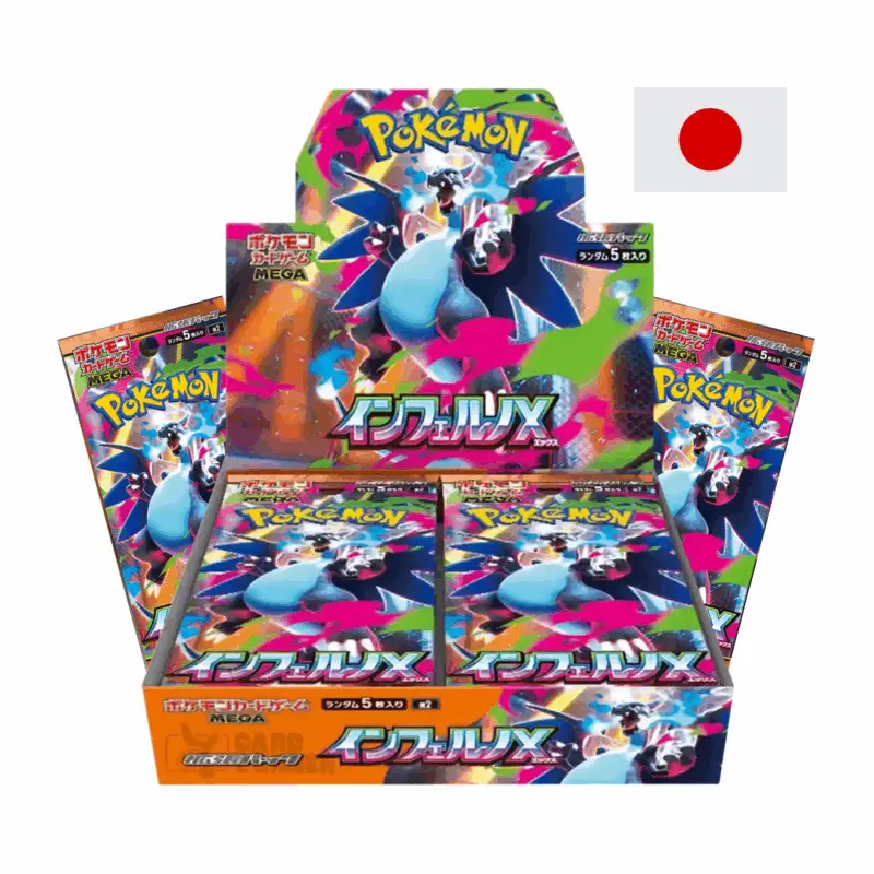 Pokemon Inferno X M2 Display Booster Box Japanisch
