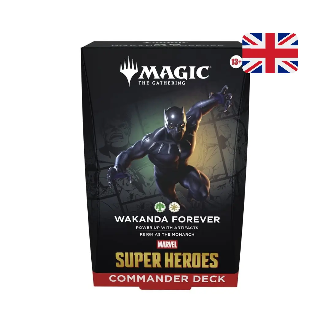 Magic Marvel Super Heroes - Wakanda Forever - Commander Deck - Englisch