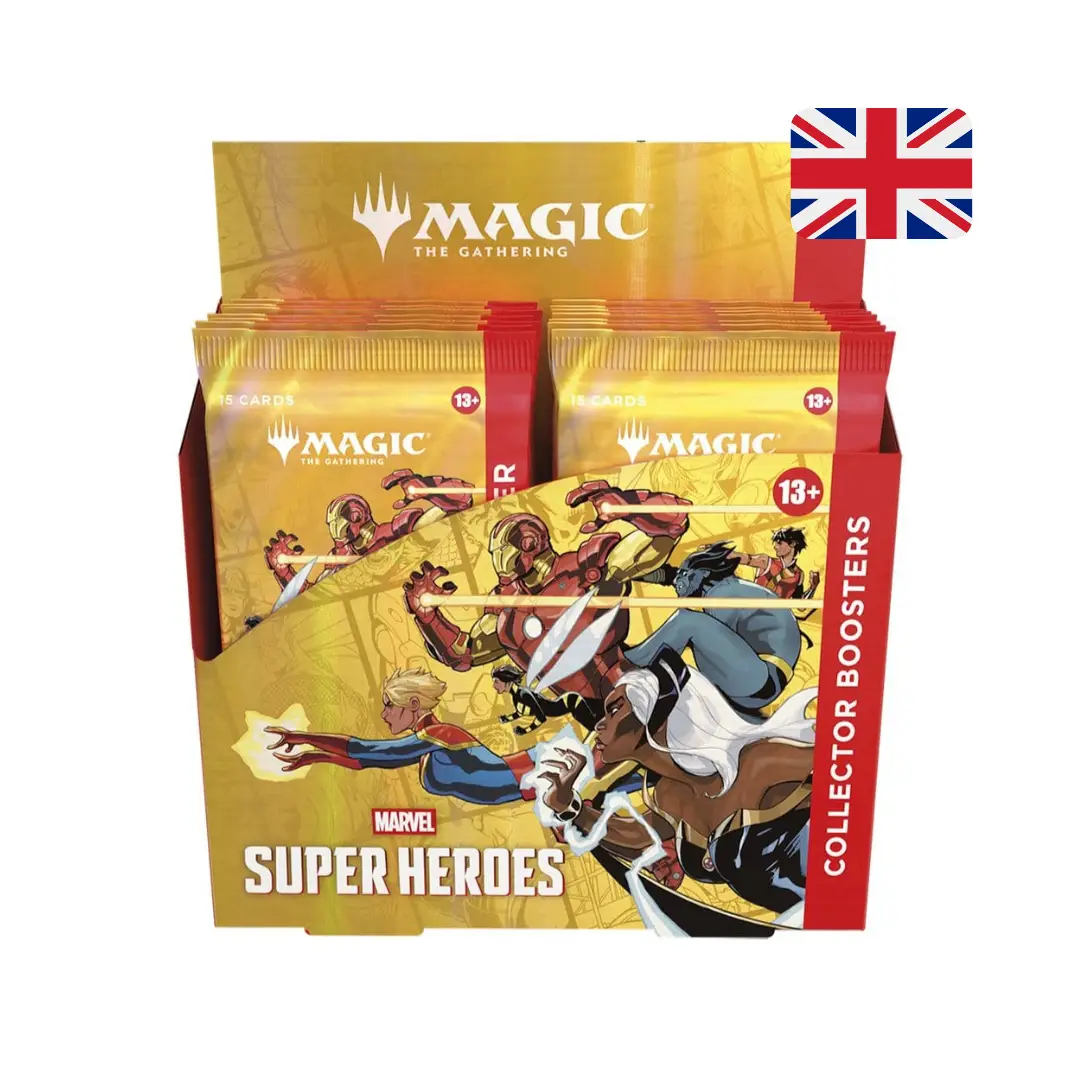 Magic Marvel Super Heroes - Collector Booster Display (12) Englisch