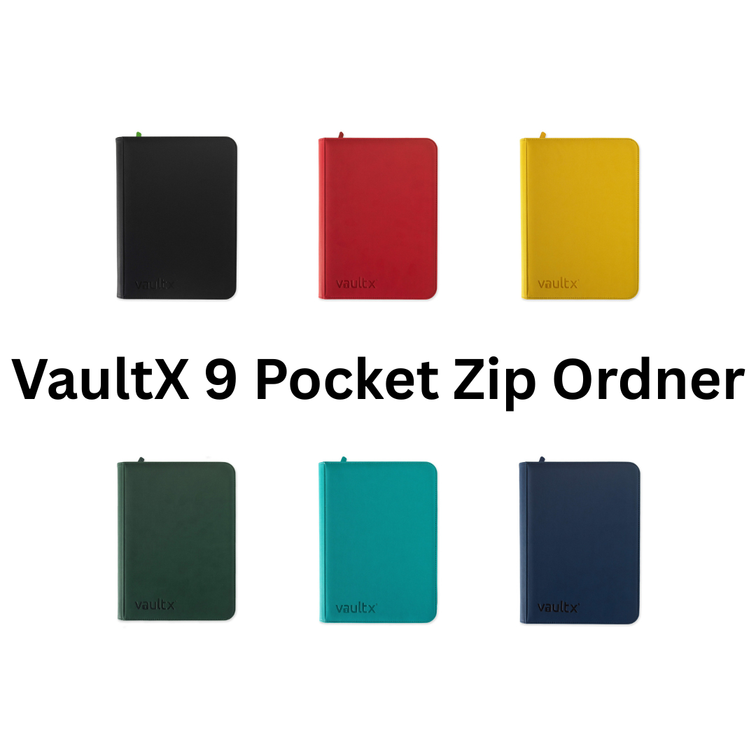 VaultX Ordner 9 pocket Zip Ordner