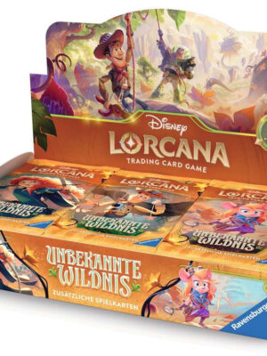 Disney Lorcana TCG: Unbekannte Wildnis - Booster Display mit 24 Booster Packs (Deutsch)