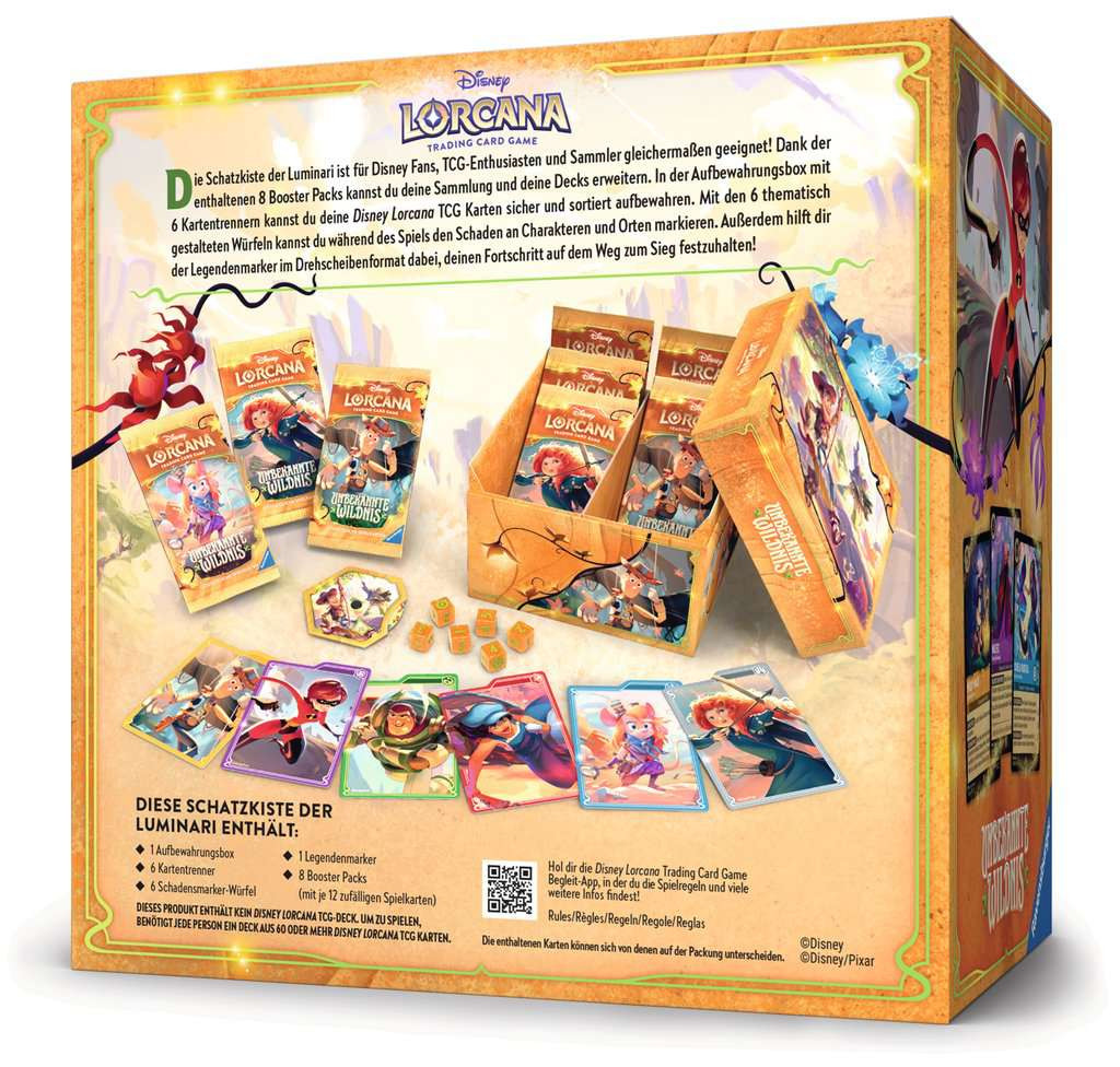 Disney Lorcana TCG: Unbekannte Wildnis - Schatzkiste (Deutsch) – Bild 3