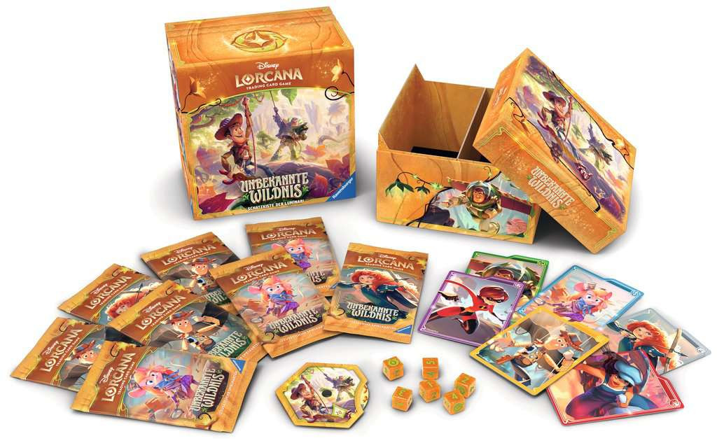 Disney Lorcana TCG: Unbekannte Wildnis - Schatzkiste (Deutsch) – Bild 2