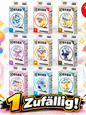 Pokemon Terastal Gathering Coin Box Chinesisch ZUFÄLLIG