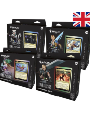 Magic Final Fantasy - Commander Deck Display (4) - Englisch