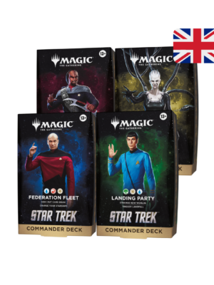 Magic Star Trek Commander Deck Set (4) Englisch