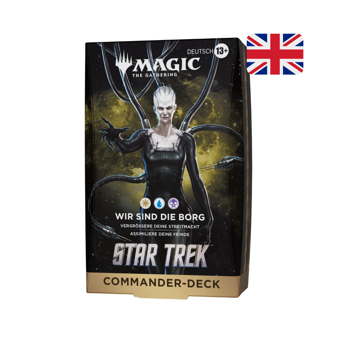 Magic Star Trek Commander Deck we are the Borg Englisch