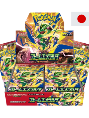 Pokemon Storm Emerald Display Japanisch M6
